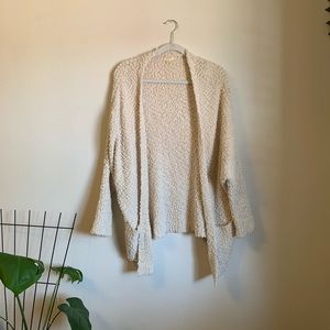 Debut White Cardigan!